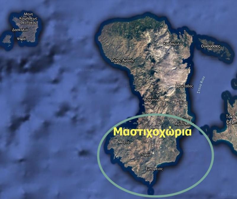 Chios: il villaggio di Mastic